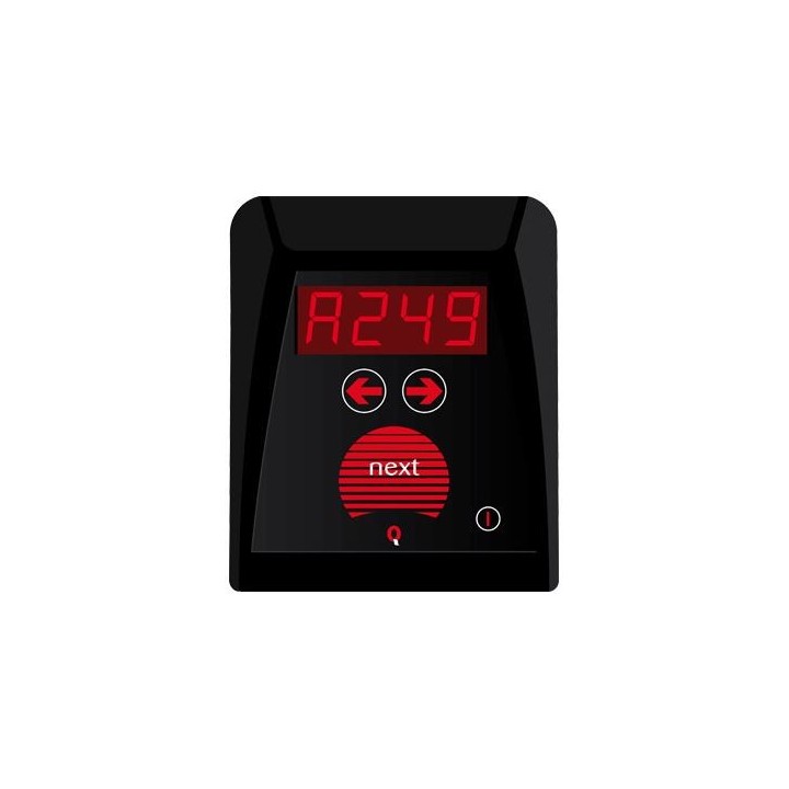 Console d’appel +1, avec visuel du numéro appelé, compatible avec afficheurs MD21/31/32