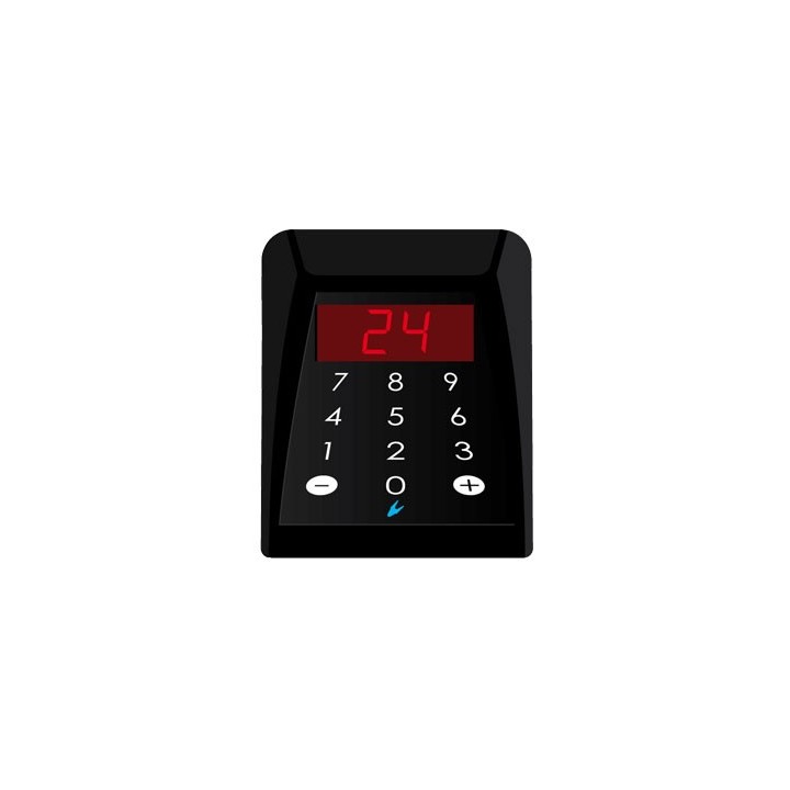 Console pour appel +1 -1, Ordre / Désordre, avec visuel du N° appelé pour Afficheurs TD2